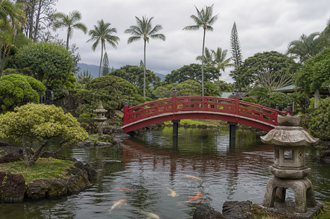 Liliʻuokalani Gardens in Hilo